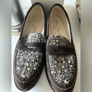 Robert Clergerie Brown suede loafers - Size 6